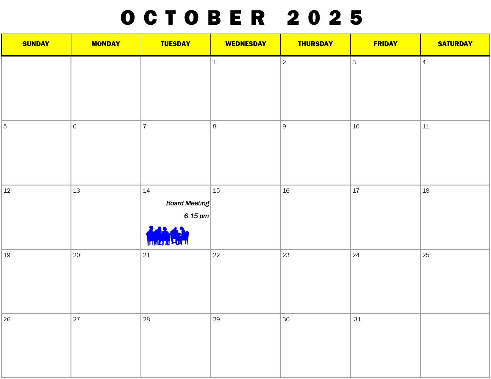 Event Calendar – CossayunaLake.com